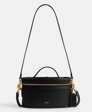 B17-011 NWT Coach Trail Bag CBG93 Black /Gold